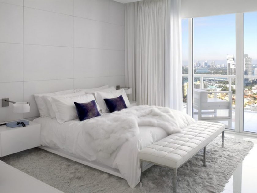 Quarto de design em estilo moderno (125 + fotos) - Cortinas brancas / papel de parede / guarda-roupa. Como não exagerar com uma escolha?