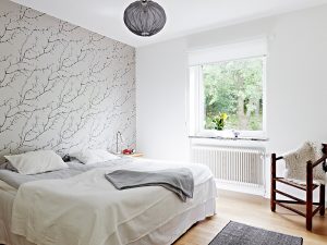 Quarto de design em estilo moderno (125 + fotos) - Cortinas brancas / papel de parede / guarda-roupa. Como não exagerar com uma escolha?