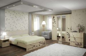 Quarto de design em estilo moderno (125 + fotos) - Cortinas brancas / papel de parede / guarda-roupa. Como não exagerar com uma escolha?