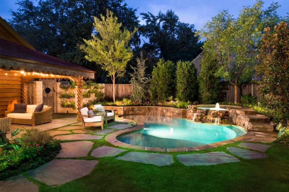 Piscina para dar