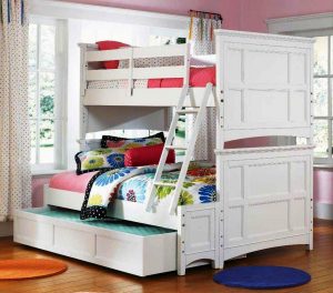 Projeto do quarto das crianças para dois e três filhos de diferentes sexos - 240+ (Foto) Idéias para o zoneamento interior