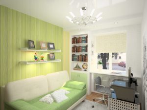 Projetar um quarto de crianças com um sofá macio: como e onde devo colocá-lo?