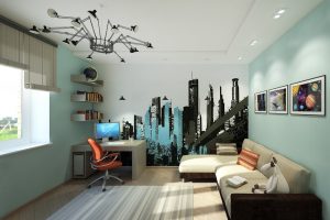 Projetar um quarto de crianças com um sofá macio: como e onde devo colocá-lo?