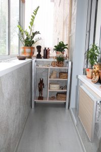 Decoração varanda em Khrushchev: 225 + (Foto) - Idéias para fazer belos desenhos