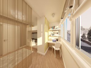 Decoração varanda em Khrushchev: 225 + (Foto) - Idéias para fazer belos desenhos