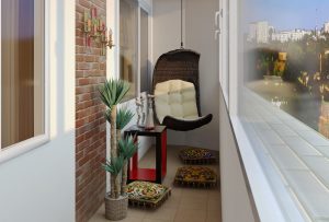 Decoração varanda em Khrushchev: 225 + (Foto) - Idéias para fazer belos desenhos