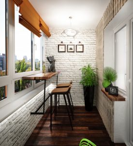 Decoração varanda em Khrushchev: 225 + (Foto) - Idéias para fazer belos desenhos
