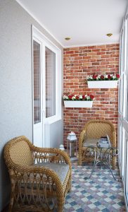 Decoração varanda em Khrushchev: 225 + (Foto) - Idéias para fazer belos desenhos