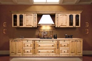 Como fazer uma cozinha de madeira As mãos (mais de 210 fotos): Escolhendo móveis para design elegante
