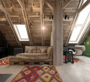 Interior de apartamento em estilo loft: mais de 215 fotos de design com espaço ilimitado para auto-expressão