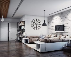 Interior de apartamento em estilo loft: mais de 215 fotos de design com espaço ilimitado para auto-expressão