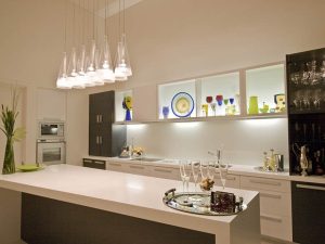 Lustres de cozinha em estilo moderno de interiores (mais de 255 fotos). Qual deles escolher?
