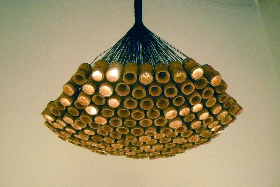 Modelo de cortiça de vinho