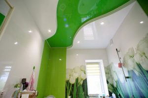 Como fazer um teto de painéis de plástico? 250+ (Fotos) Projeto 