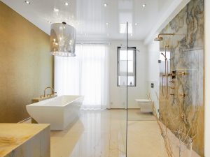 Como fazer um teto de painéis de plástico? 250+ (Fotos) Projeto 