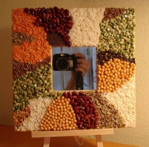 Modelos Artesanato de cereais e massas para crianças com as próprias mãos (mais de 185 fotos) - A solução original para decorar a casa e não apenas