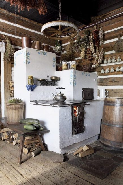 Forno russo é bastante maciço