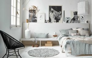 Estilo escandinavo: 240+ Fotos de concisão e contenção no design. O que torna esse estilo no interior disso?