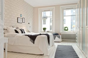 Estilo escandinavo: 240+ Fotos de concisão e contenção no design. O que torna esse estilo no interior disso?
