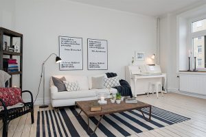 Estilo escandinavo: 240+ Fotos de concisão e contenção no design. O que torna esse estilo no interior disso?