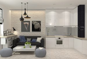 Estilo escandinavo: 240+ Fotos de concisão e contenção no design. O que torna esse estilo no interior disso?