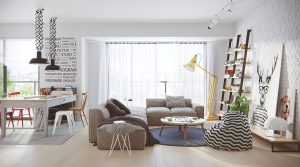 Estilo escandinavo: 240+ Fotos de concisão e contenção no design. O que torna esse estilo no interior disso?