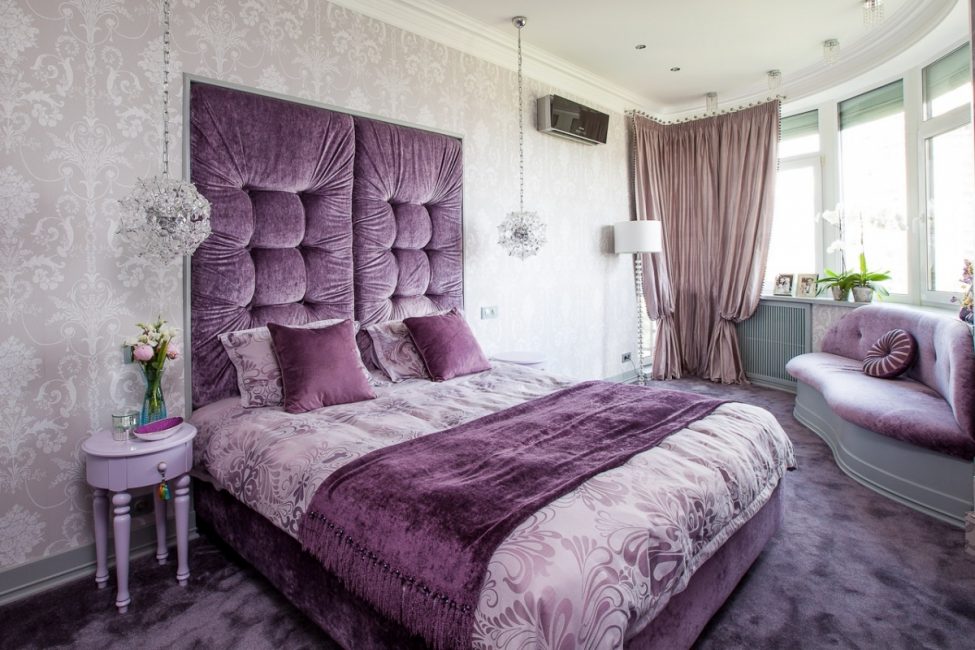 Roxo - opção de quarto