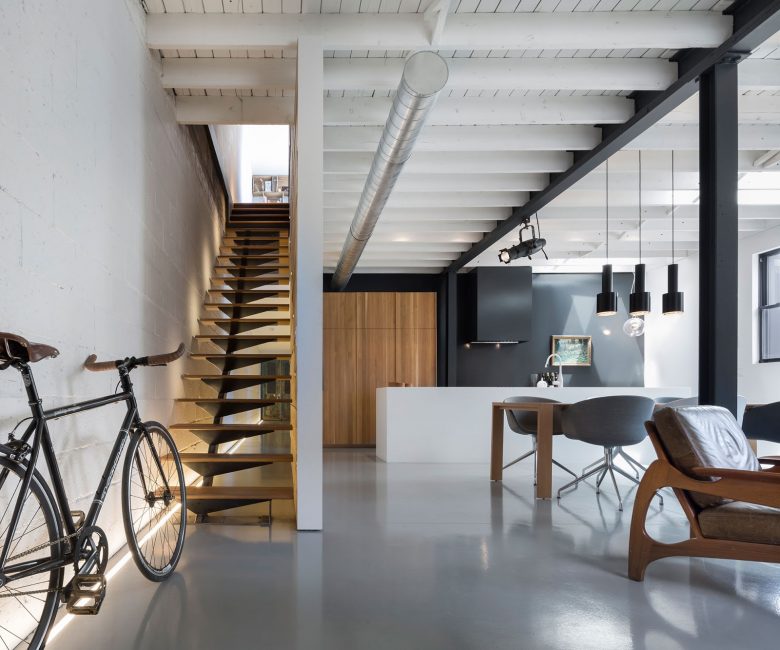 Clareza de linhas no design da sala de estar