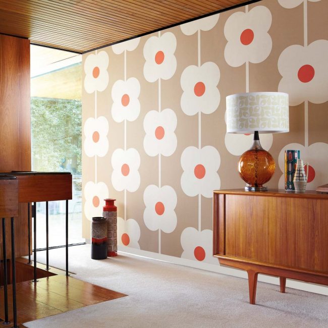 Papel de parede cativante - elemento de design elegante.