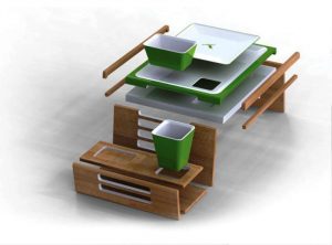 Mesa de café da manhã na cama faça você mesmo: modelos práticos para conforto