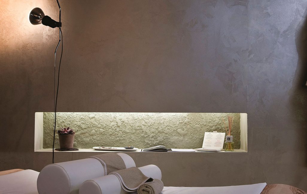 Cria uma textura suave e terrosa para a sala de estar, quarto