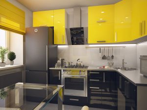 Interior com acidez: + 135 Fotos da cozinha em amarelo. Nós começamos a manhã vigorosamente e ensolarado