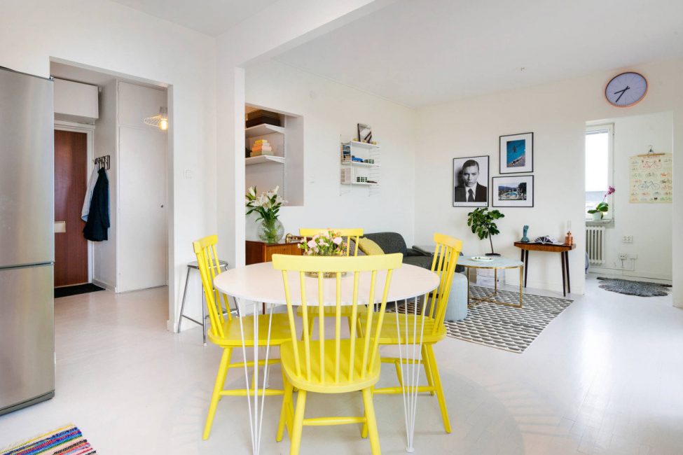 A mesa, como o destaque da sala