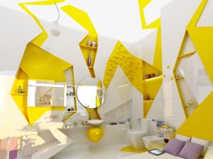Psicologia de contrastes: 105+ Fotos de combinações de amarelo no interior. Todos os prós e contras