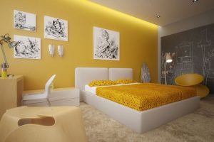 Psicologia de contrastes: 105+ Fotos de combinações de amarelo no interior. Todos os prós e contras