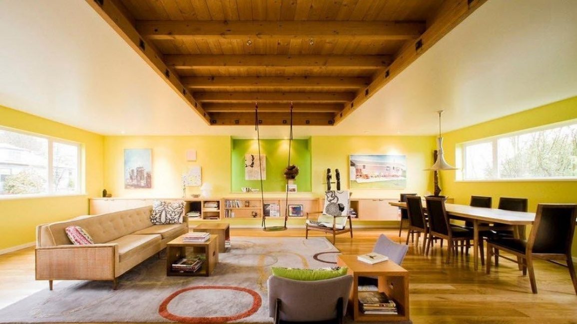 Uma boa opção é combinar uma sala de jantar com um quarto de hóspedes.
