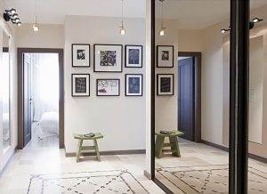 Design por trás do espelho - pequenos e grandes espelhos no interior do apartamento (290+ fotos)