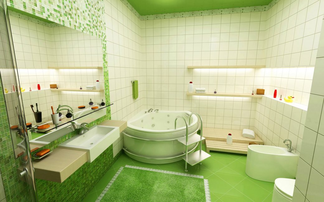 Opção usando verde
