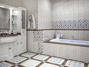 Azulejo branco - Criando um design espetacular. 300+ (foto) Acabamentos interiores