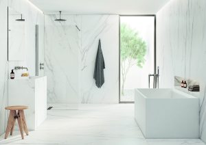 Azulejo branco - Criando um design espetacular. 300+ (foto) Acabamentos interiores