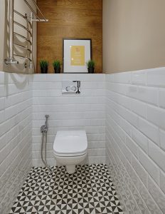 Azulejo branco - Criando um design espetacular. 300+ (foto) Acabamentos interiores