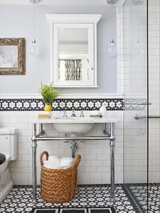 Azulejo branco - Criando um design espetacular. 300+ (foto) Acabamentos interiores