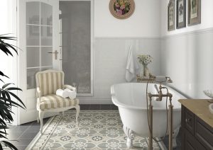 Azulejo branco - Criando um design espetacular. 300+ (foto) Acabamentos interiores