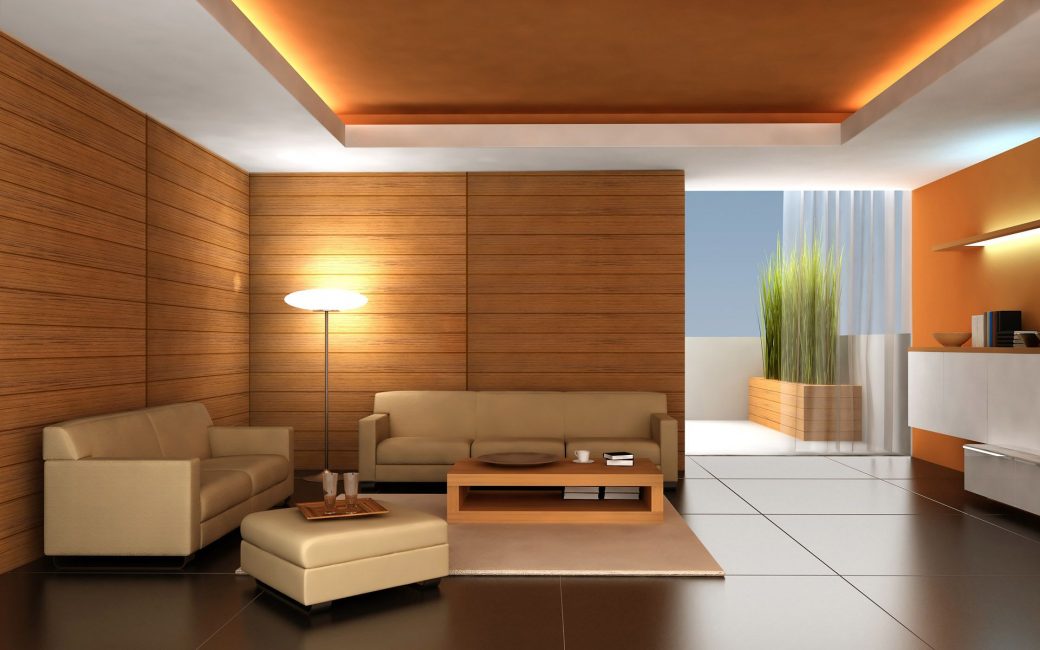 Estilo minimalista feito em madeira