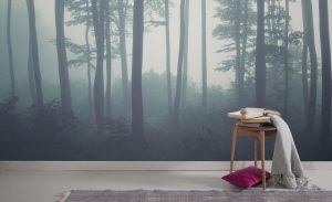 Foto papel de parede no interior do quarto: 205+ (Foto) Belas ideias para criar conforto