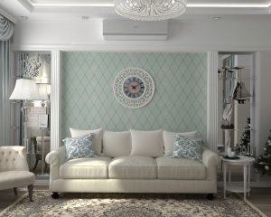 O interior da sala de estar no estilo da Provence - o charme da França em sua casa (mais de 170 fotos)