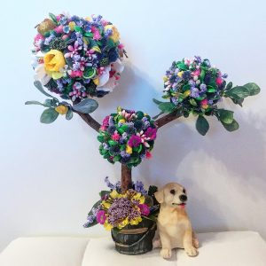 Flores artificiais para interiores de casa: Beleza por muitos anos (bouquets, composições, ekibany)