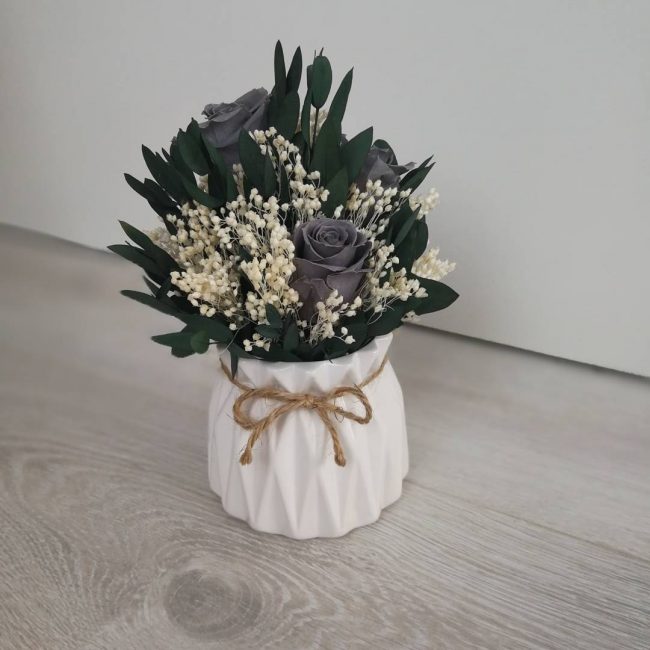 Vaso de flores elegante