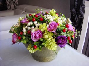 Flores artificiais para interiores de casa: Beleza por muitos anos (bouquets, composições, ekibany)