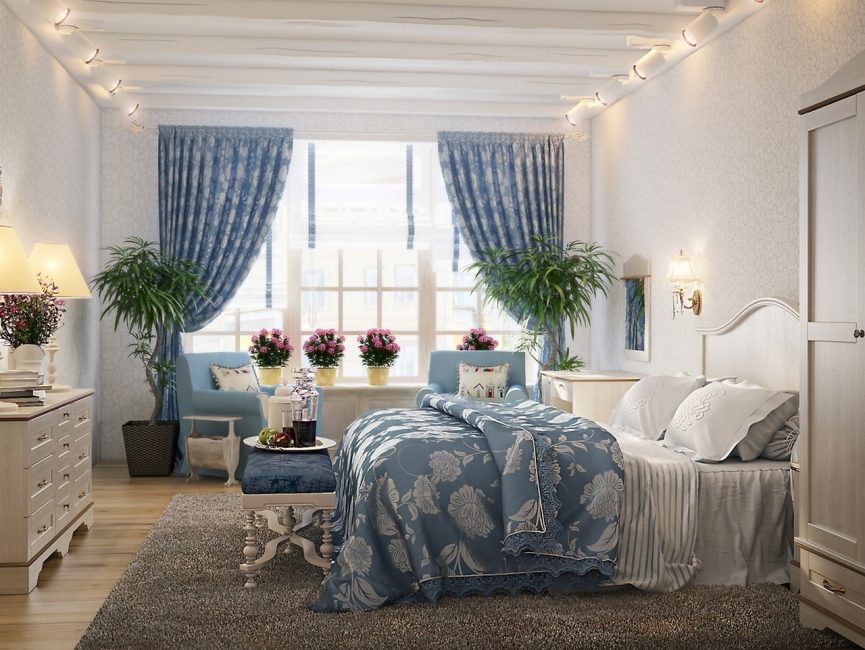 No interior do quarto